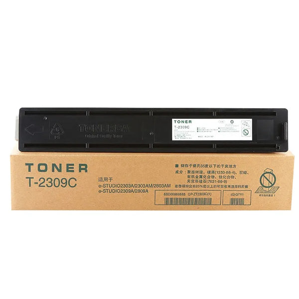 Compatible T-2309C Copier Toner Compatible For TOSHIBA E-Studio2303A 2303AM 2309A 2803AM 2809A 6K Pages Toner Cartridge