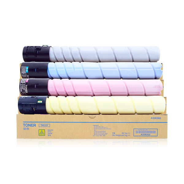 Compatible TN512 TN-512 Toner Color Konica Minolta TN 512 Bizhub C554 C554e C454 C454e Toner Cartridge