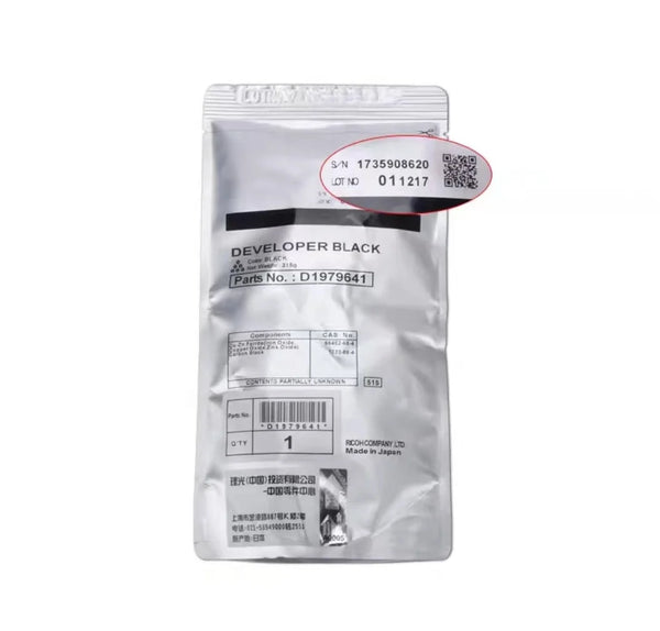 Original Developer for Ricoh MP2554 3054 3554 2555 5054 6054 3055 3555 Carrier Iron Powder