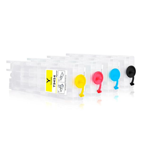 T9451 - T9454 Empty Refillable Ink Cartridge For Epson WF-C878R WF-C879R WF-C5210 WF-C5710 Printer